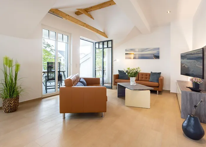 Beatrice - We 13 Mit Eigener Sauna, 2 Dachterrassen, Kleiner Meerblick * Binz