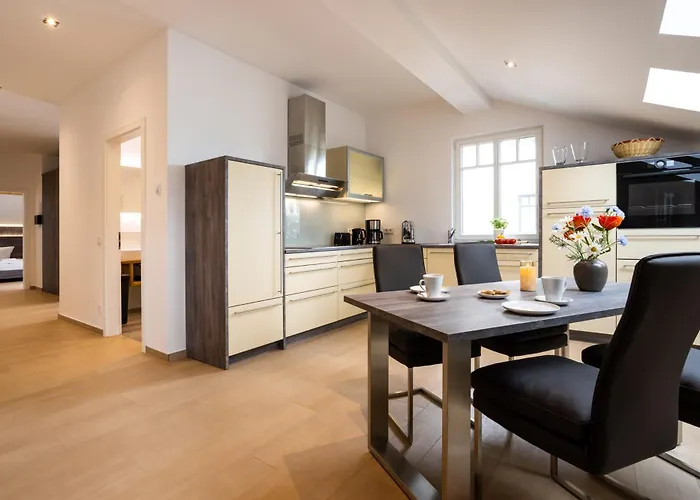 Apartament Beatrice - We 13 Mit Eigener Sauna, 2 Dachterrassen, Kleiner Meerblick Binz